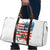 American Flag Fishing Travel Bag with Fishing Rods and Lures Watercolor Style Design - Wonder Print Shop