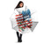 American Flag Fishing Umbrella with Fishing Rods and Lures Watercolor Style Design - Wonder Print Shop