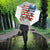 American Flag Fishing Umbrella with Fishing Rods and Lures Watercolor Style Design - Wonder Print Shop