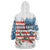 American Flag Fishing Wearable Blanket Hoodie with Fishing Rods and Lures Watercolor Style Design - Wonder Print Shop