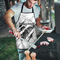 Dartboard Skull Darts Apron with Torn Stone Texture and Cracked Marble Design - Wonder Print Shop