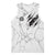 Dartboard Skull Darts Basketball Jersey with Torn Stone Texture and Cracked Marble Design - Wonder Print Shop