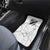 Dartboard Skull Darts Car Mats with Torn Stone Texture and Cracked Marble Design - Wonder Print Shop