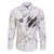 Dartboard Skull Darts Family Matching Short Sleeve Bodycon Dress and Hawaiian Shirt with Torn Stone Texture and Cracked Marble Design - Wonder Print Shop