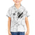 Dartboard Skull Darts Family Matching Tank Maxi Dress and Hawaiian Shirt with Torn Stone Texture and Cracked Marble Design - Wonder Print Shop
