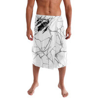 Dartboard Skull Darts Lavalava with Torn Stone Texture and Cracked Marble Design - Wonder Print Shop