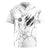 Dartboard Skull Darts Rugby Jersey with Torn Stone Texture and Cracked Marble Design - Wonder Print Shop