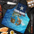 Texas Flag Fishing Apron with Ocean Fish Graphic and Blue Water Background - Wonder Print Shop