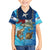Texas Flag Fishing Family Matching Summer Maxi Dress and Hawaiian Shirt with Ocean Fish Graphic and Blue Water Background - Wonder Print Shop