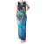 Texas Flag Fishing Family Matching Tank Maxi Dress and Hawaiian Shirt with Ocean Fish Graphic and Blue Water Background - Wonder Print Shop