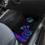 Neon Dartboard Darts Car Mats with Colorful Target and Psychedelic Swirl Pattern - Wonder Print Shop