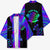Neon Dartboard Darts Kimono with Colorful Target and Psychedelic Swirl Pattern - Wonder Print Shop