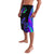 Neon Dartboard Darts Lavalava with Colorful Target and Psychedelic Swirl Pattern - Wonder Print Shop