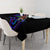 Neon Dartboard Darts Tablecloth with Colorful Target and Psychedelic Swirl Pattern - Wonder Print Shop