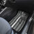 Grunge American Flag Darts Car Mats with Dartboard Target and Black White Stars - Wonder Print Shop