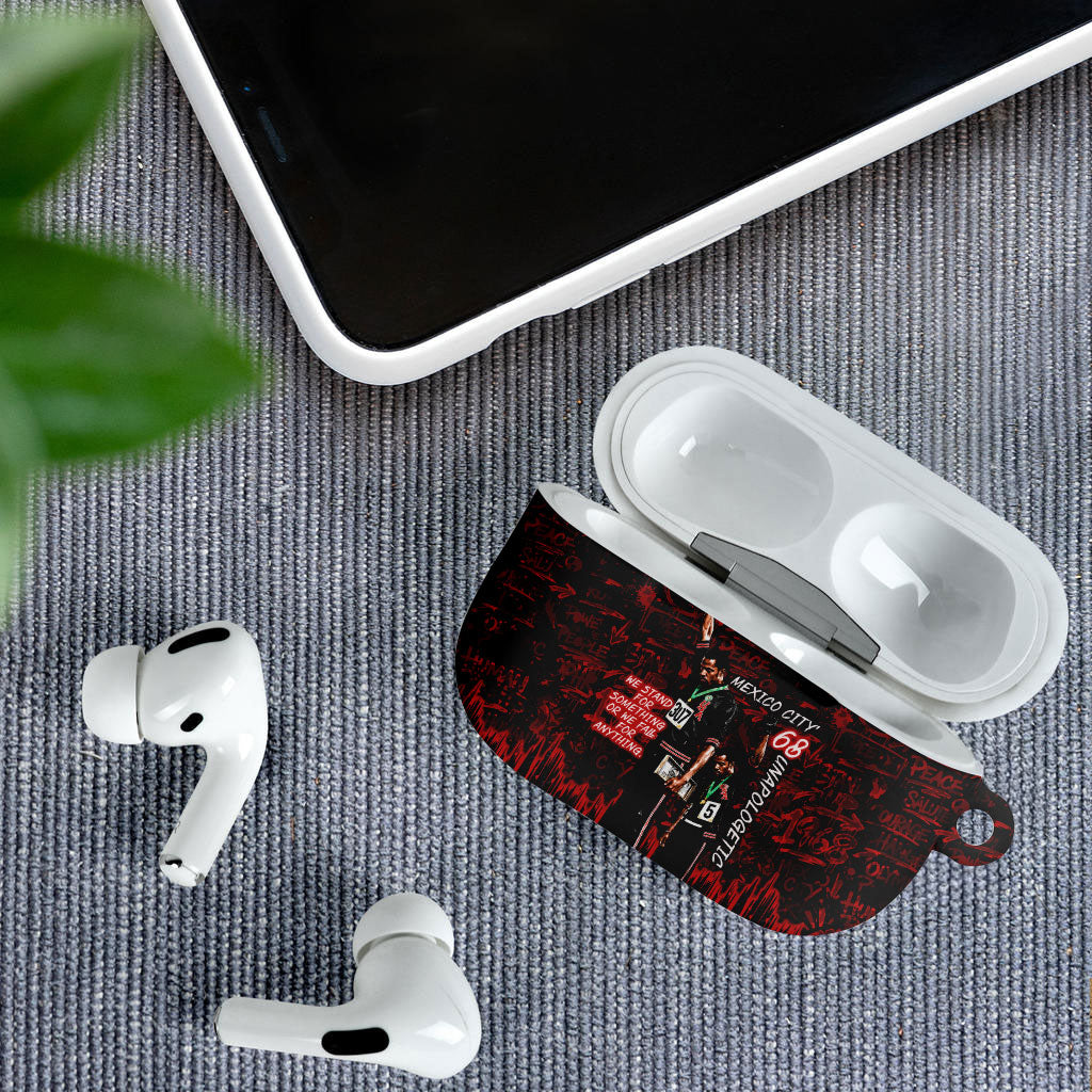 Mexico City 1968 Black Power Salute AirPods Case Unapologetic Civil Rights History Urban Graffiti Art