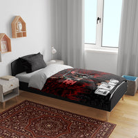 Mexico City 1968 Black Power Salute Bedding Set Unapologetic Civil Rights History Urban Graffiti Art