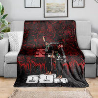 Mexico City 1968 Black Power Salute Blanket Unapologetic Civil Rights History Urban Graffiti Art