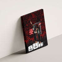 Mexico City 1968 Black Power Salute Canvas Wall Art Unapologetic Civil Rights History Urban Graffiti Art