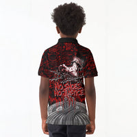 Mexico City 1968 Black Power Salute Kid Polo Shirt Unapologetic Civil Rights History Urban Graffiti Art