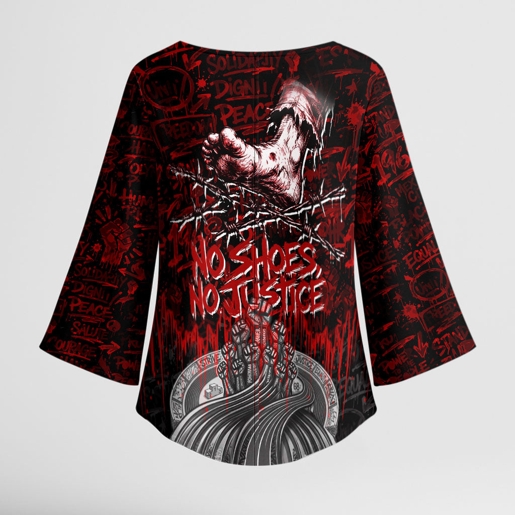 Mexico City 1968 Black Power Salute Kimono Sleeve Blouse Unapologetic Civil Rights History Urban Graffiti Art