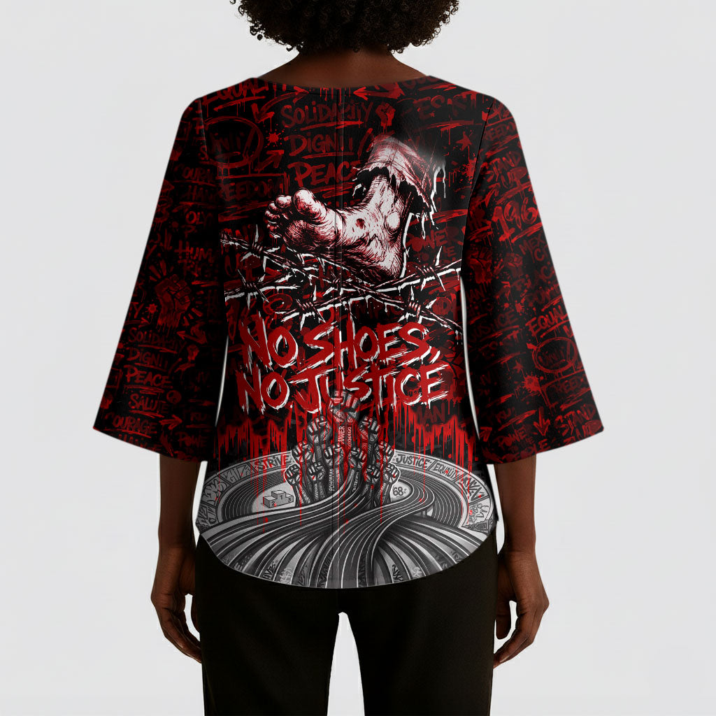 Mexico City 1968 Black Power Salute Kimono Sleeve Blouse Unapologetic Civil Rights History Urban Graffiti Art