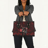 Mexico City 1968 Black Power Salute Leather Bag Unapologetic Civil Rights History Urban Graffiti Art