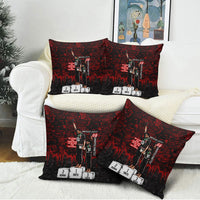 Mexico City 1968 Black Power Salute Pillow Cover Unapologetic Civil Rights History Urban Graffiti Art