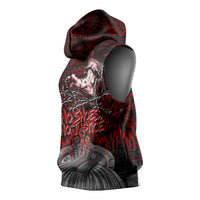 Mexico City 1968 Black Power Salute Sleeveless Hoodie Unapologetic Civil Rights History Urban Graffiti Art