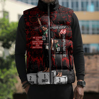 Mexico City 1968 Black Power Salute Sleeveless Puffer Jacket Unapologetic Civil Rights History Urban Graffiti Art