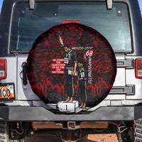 Mexico City 1968 Black Power Salute Spare Tire Cover Unapologetic Civil Rights History Urban Graffiti Art