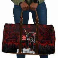Mexico City 1968 Black Power Salute Travel Bag Unapologetic Civil Rights History Urban Graffiti Art