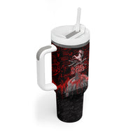 Mexico City 1968 Black Power Salute Tumbler With Handle Unapologetic Civil Rights History Urban Graffiti Art