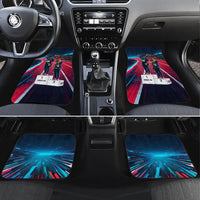 African American 1968 Black Power Salute Car Mats Retro Cyberpunk Sci-Fi Tech Civil Rights Art