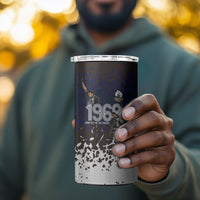 Black Power Salute African Human Rights 4 in 1 Can Cooler Tumbler Civil Rights Movement OPHR Mexico City 1968 Retro