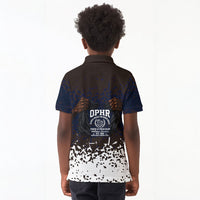 Black Power Salute African Human Rights Kid Polo Shirt Civil Rights Movement OPHR Mexico City 1968 Retro