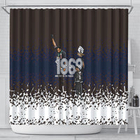 Black Power Salute African Human Rights Shower Curtain Civil Rights Movement OPHR Mexico City 1968 Retro