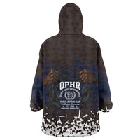 Black Power Salute African Human Rights Wearable Blanket Hoodie Civil Rights Movement OPHR Mexico City 1968 Retro