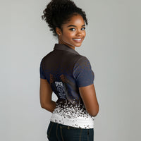 Black Power Salute African Human Rights Women Polo Shirt Civil Rights Movement OPHR Mexico City 1968 Retro