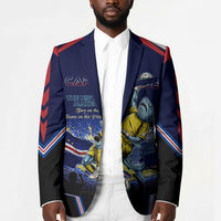 Personalized Cape Verde Blue Sharks Blazer African Pride Dynamic Stadium Soccer Graphic Art