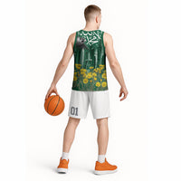 Saudi Arabia National Day Basketball Jersey Falcon Skyline Arabic Calligraphy Cultural Pride