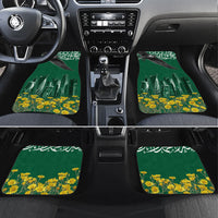 Saudi Arabia National Day Car Mats Falcon Skyline Arabic Calligraphy Cultural Pride