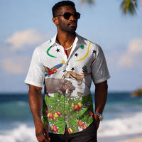 Guinea-Bissau Independence Day Hawaiian Shirt African Wildlife Cashew Harvest Cultural Pride