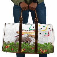 Guinea-Bissau Independence Day Travel Bag African Wildlife Cashew Harvest Cultural Pride