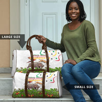 Guinea-Bissau Independence Day Travel Bag African Wildlife Cashew Harvest Cultural Pride