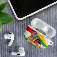 Guinea-Bissau Independence Day AirPods Case African Wildlife Cashew Harvest National Flag
