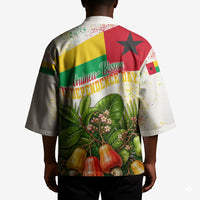 Guinea-Bissau Independence Day Kimono African Wildlife Cashew Harvest National Flag