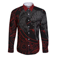 Skull Demon Family Matching Off Shoulder Maxi Dress and Hawaiian Shirt We All Have The Devil Inside Us - Wonder Print Shop