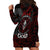 Skull Demon Hoodie Dress We All Have The Devil Inside Us - Wonder Print Shop
