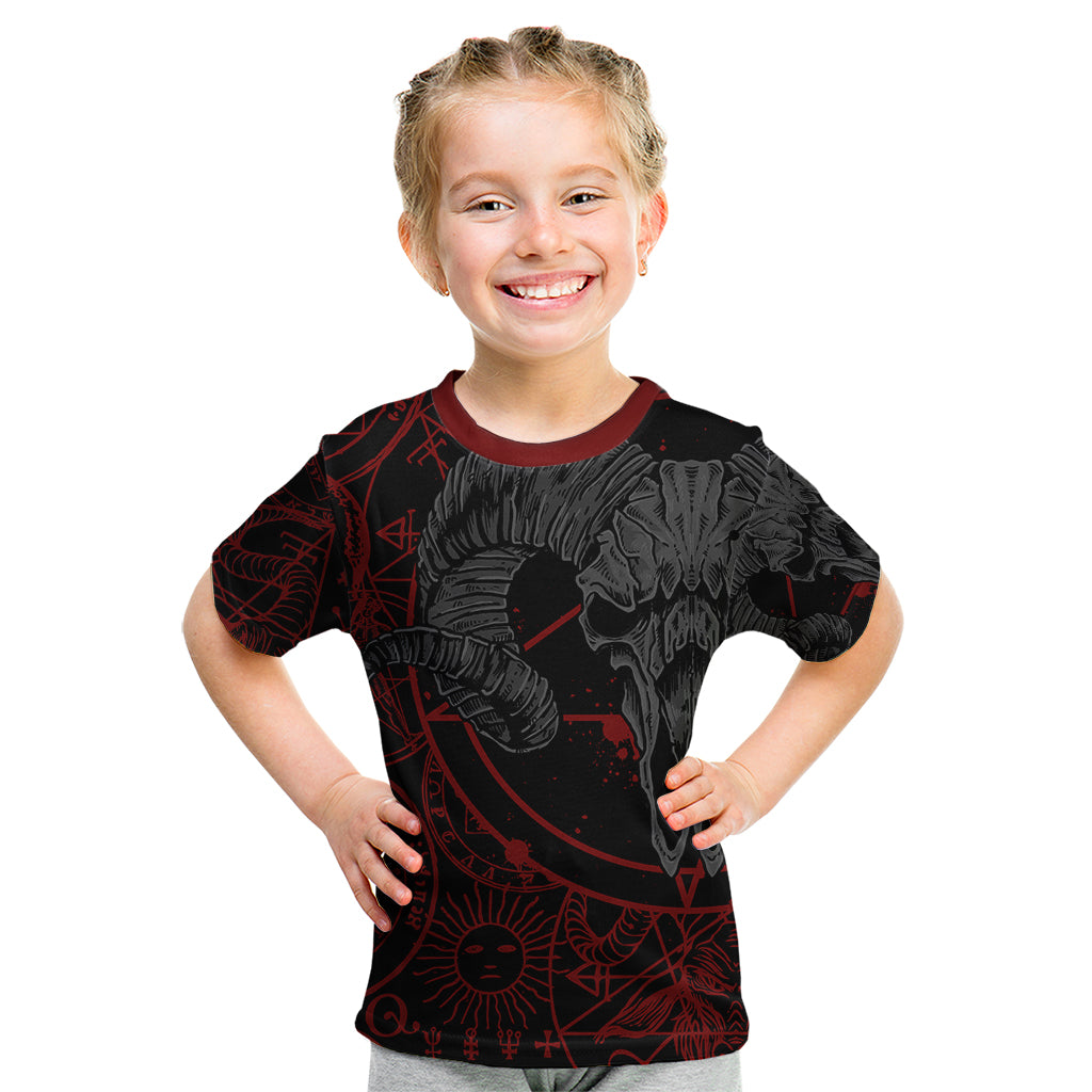 Skull Demon Kid T Shirt We All Have The Devil Inside Us - Wonder Print Shop